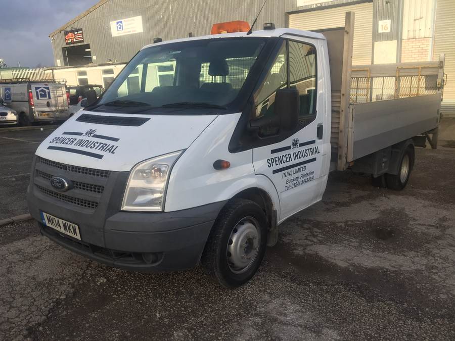 Industrial services van graphics example